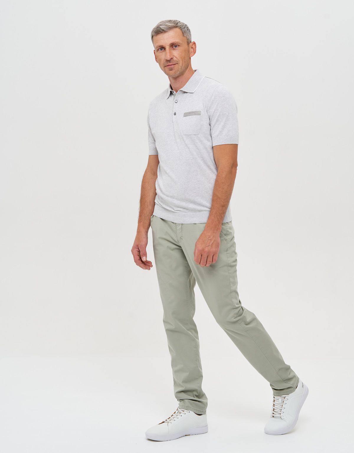 Брюки чинос мужские Club of Comfort с защипом на поясе | купить в интернет-магазине Olymp-Men