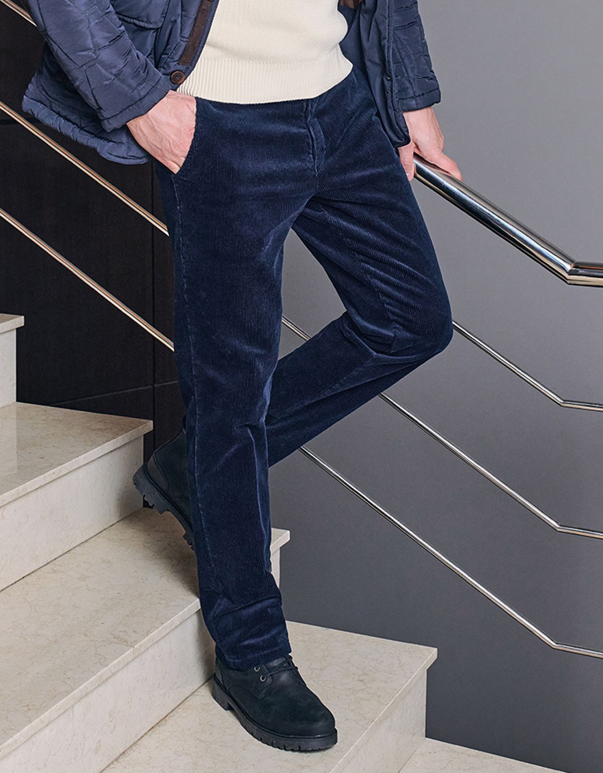 Брюки мужские вельветовые Meyer | купить в интернет-магазине Olymp-Men