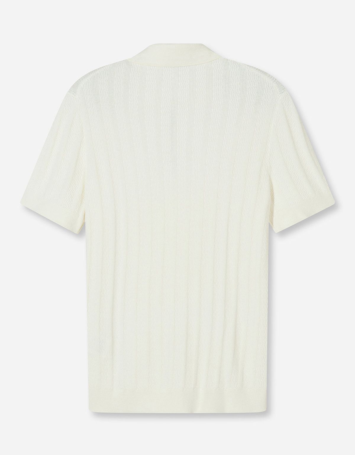 Поло мужское вязанное белое однотонное Olymp | купить в интернет-магазине Olymp-Men