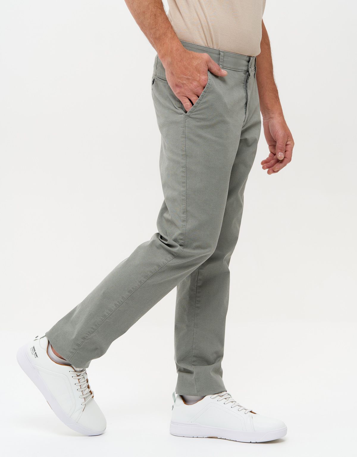 Брюки чинос зелёные мужские Club of Comfort хлопковые | купить в интернет-магазине Olymp-Men