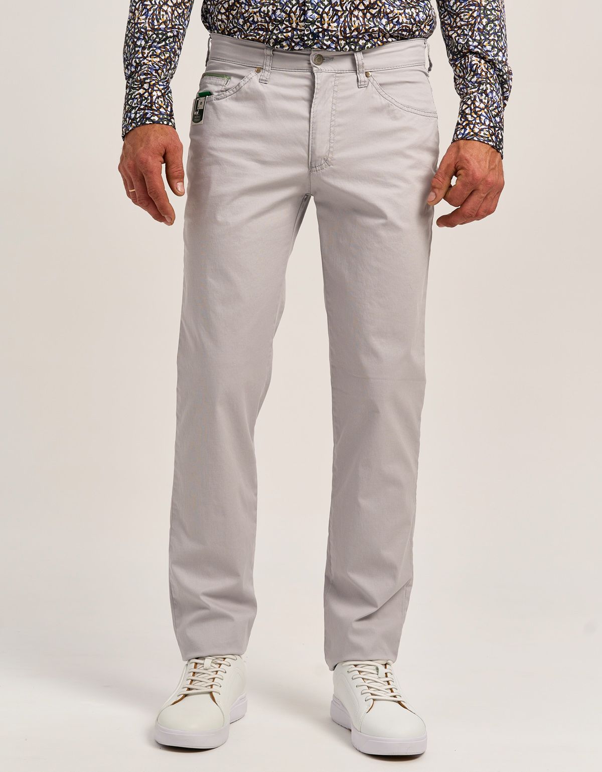 Брюки серые мужские Club Of Comfort хлопок с эластаном | купить в интернет-магазине Olymp-Men