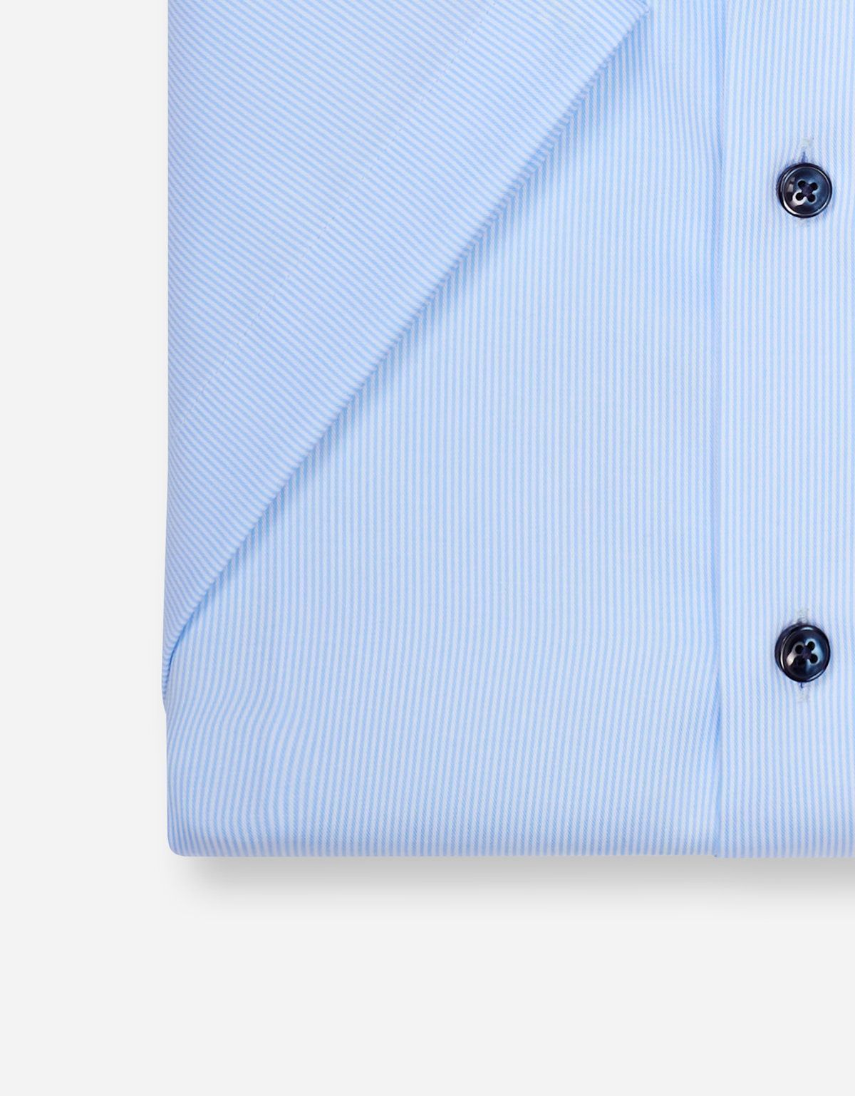 Рубашка в голубую полоску Olymp, модерн фит