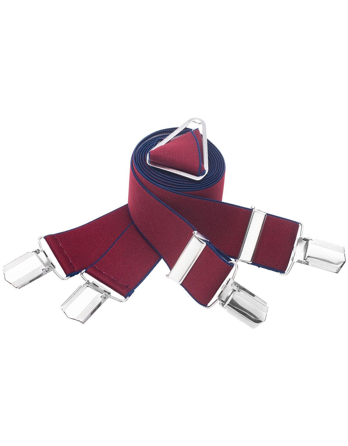Мужские подтяжки бордовые | купить в интернет-магазине Olymp-Men