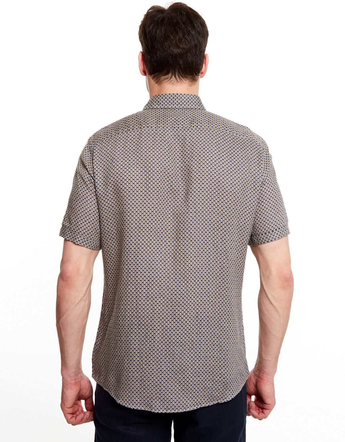 Рубашка льняная мужская OLYMP Casual, modern fit