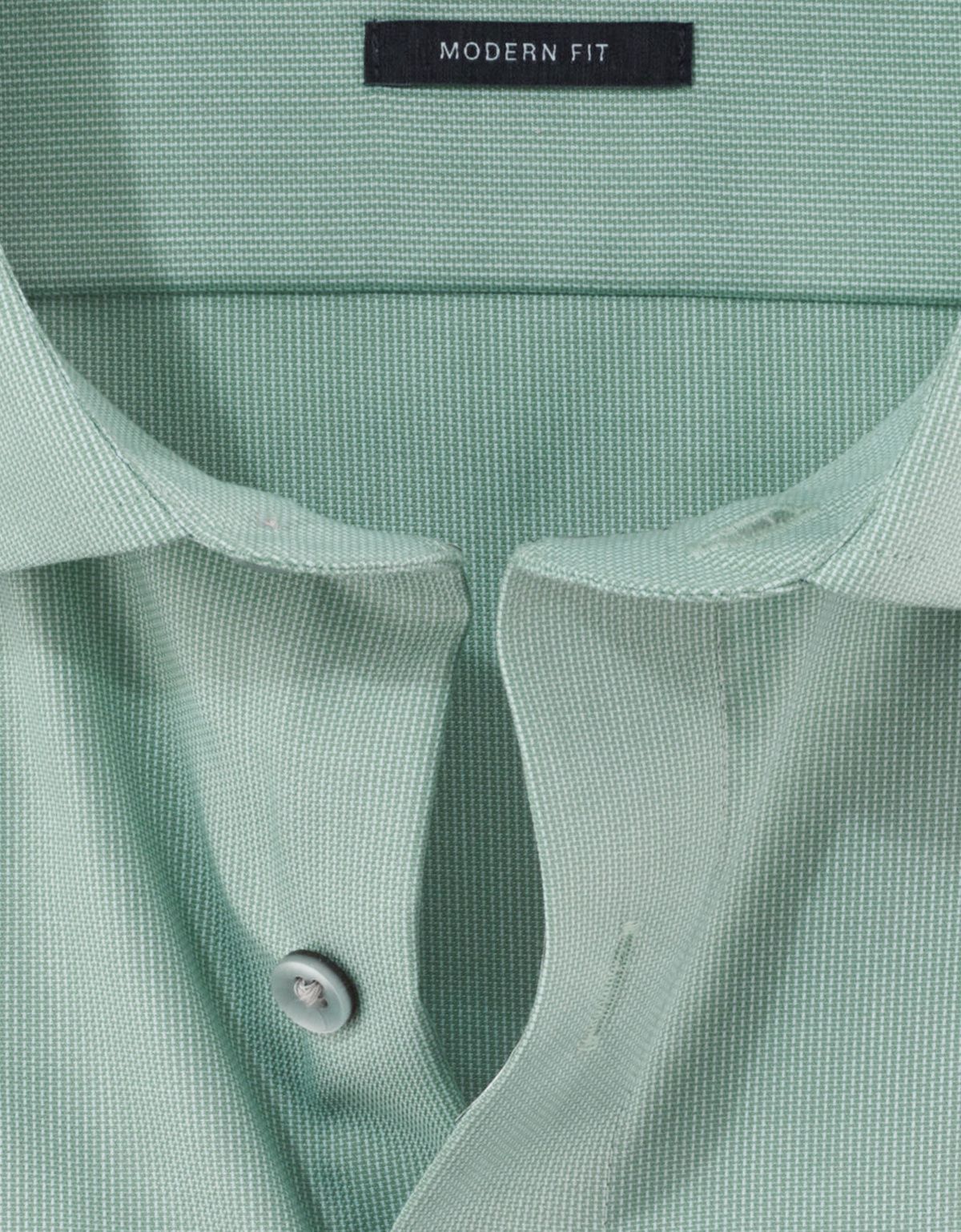 Сорочка классическая зелёная Olymp Luxor, modern fit, фактурная | купить в интернет-магазине Olymp-Men