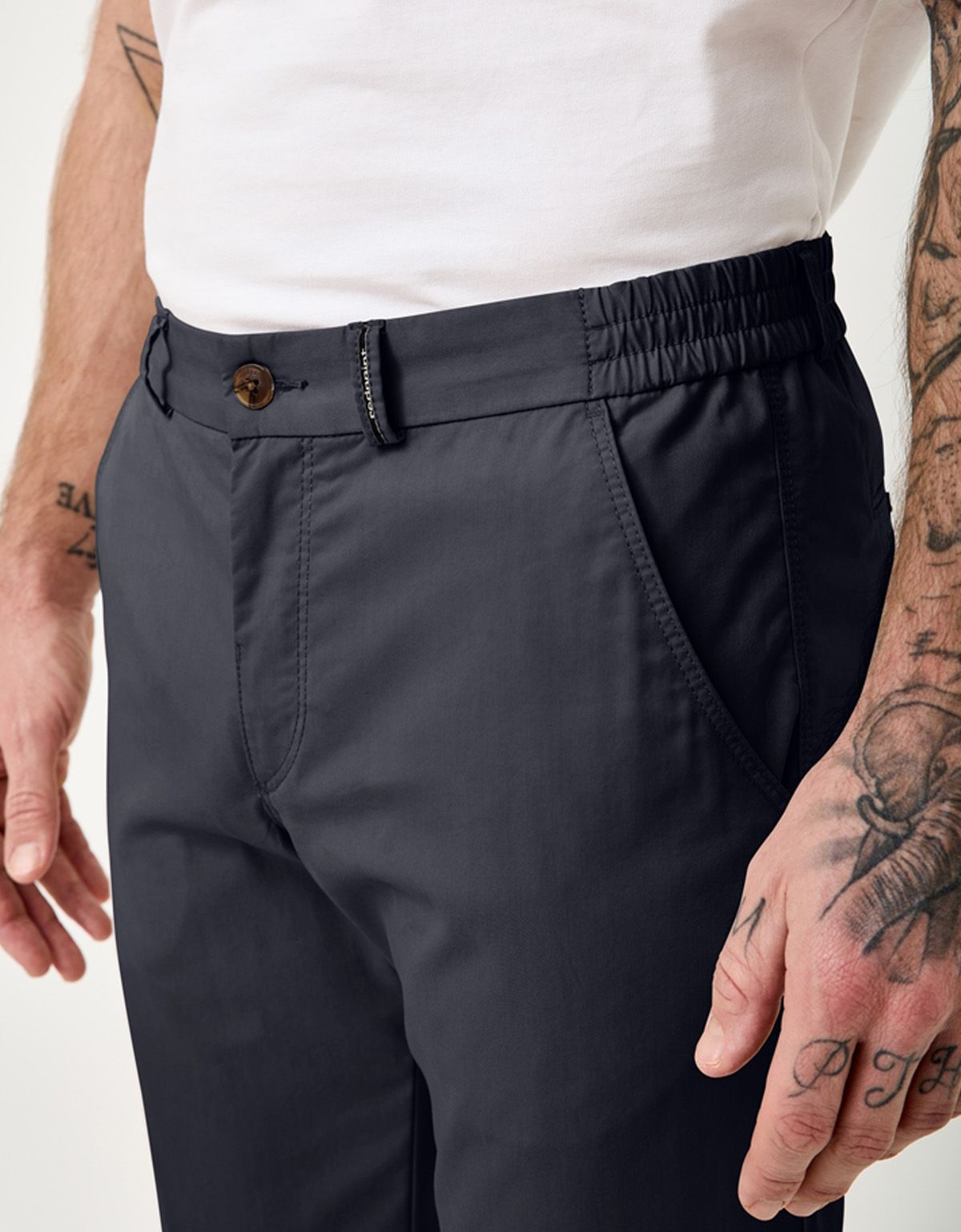 Брюки чинос летние синие Redpoint | купить в интернет-магазине Olymp-Men