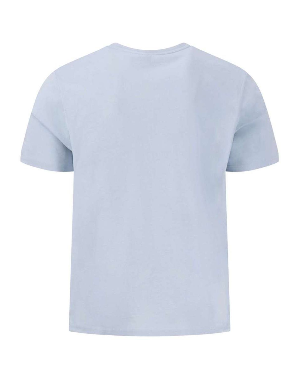 Футболка мужская голубая однотонная Fynch-Hatton | купить в интернет-магазине Olymp-Men