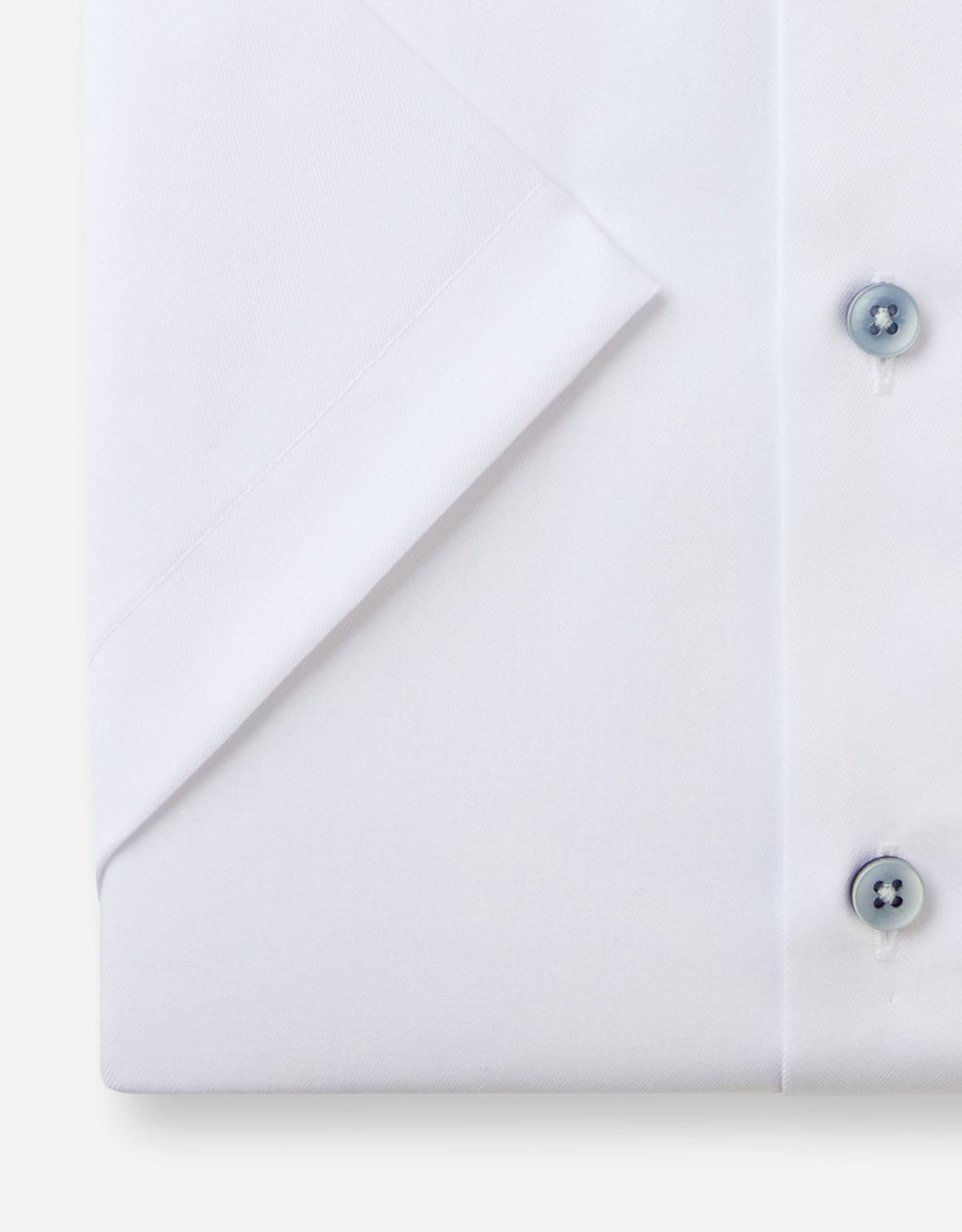 Рубашка белая мужская с коротким рукавом OLYMP Luxor, прямой крой