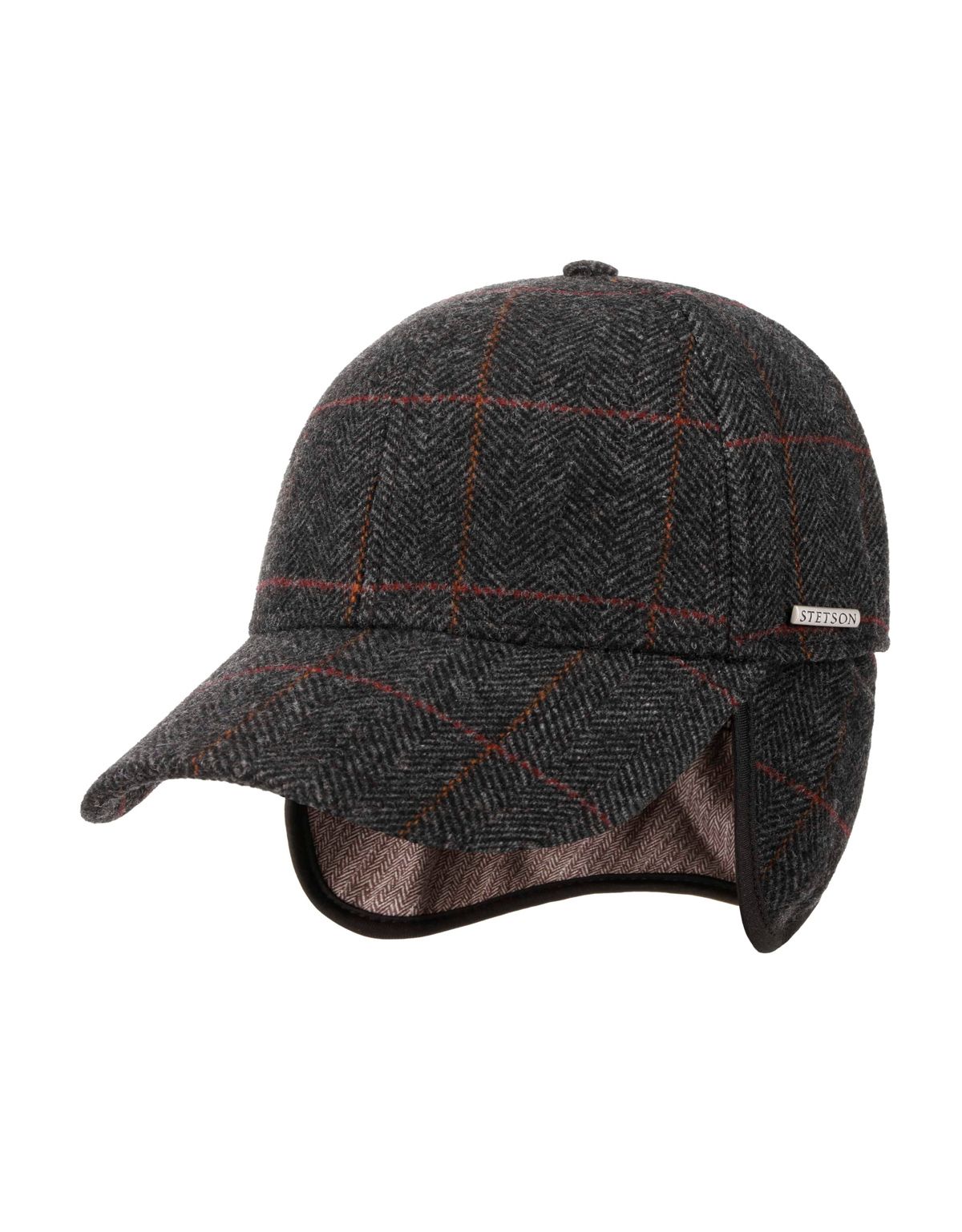 Бейсболка мужская шерстяная с ушками Stetson | купить в интернет-магазине Olymp-Men