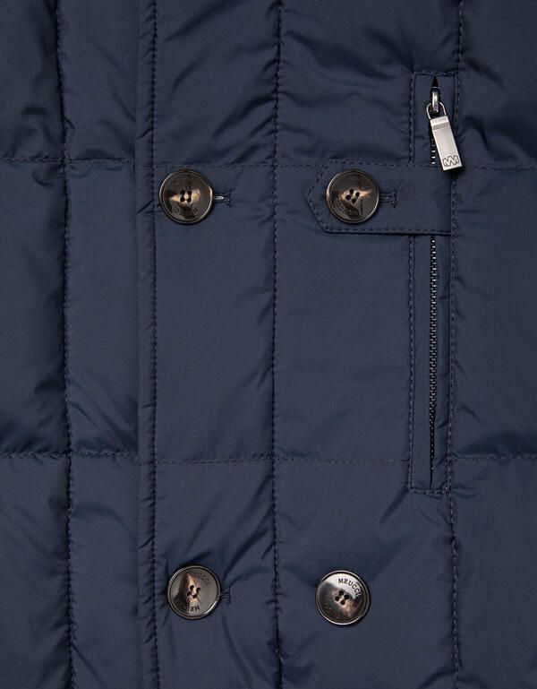 Пуховик Meucсi с капюшоном, меховым воротником | купить в интернет-магазине Olymp-Men