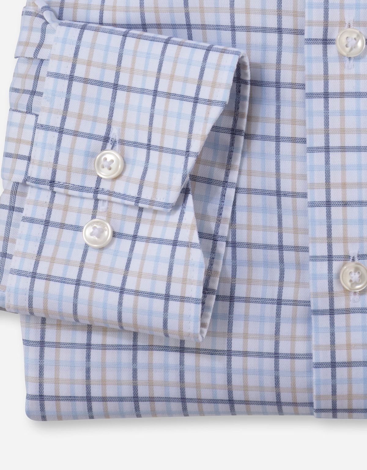 Рубашка в клетку с пуговицами на воротнике OLYMP Luxor, modern fit | купить в интернет-магазине Olymp-Men