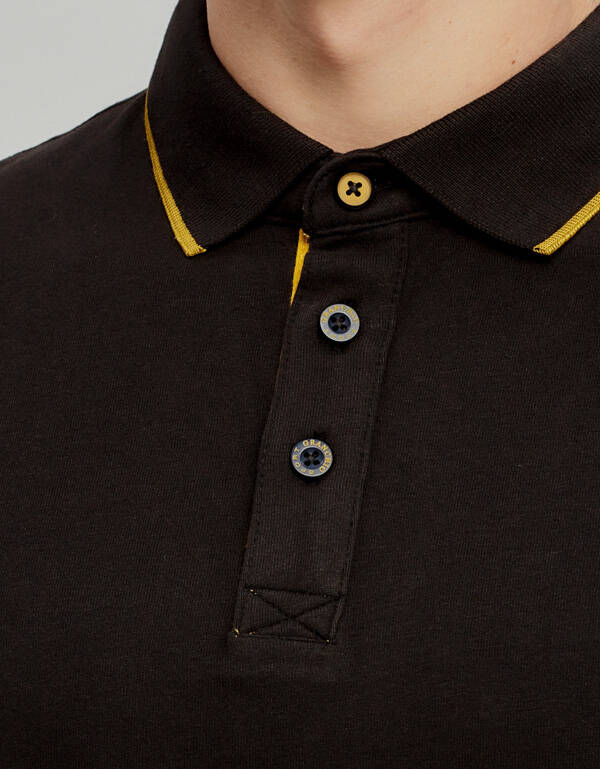 Поло с длинным рукавом GRANCHIO | купить в интернет-магазине Olymp-Men