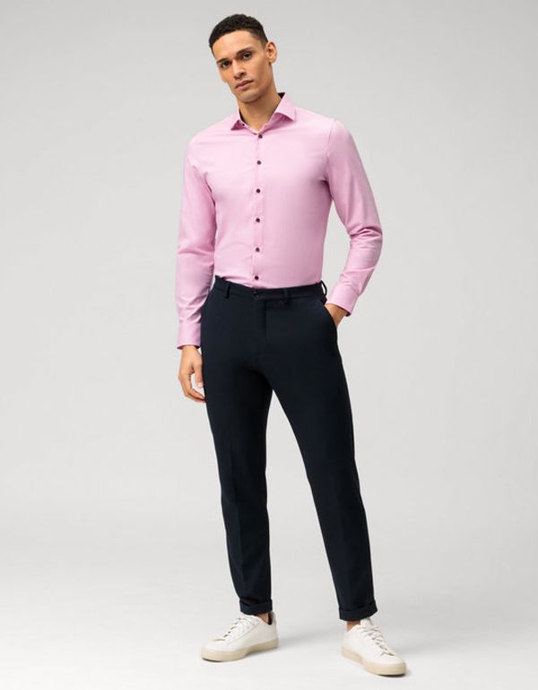 Рубашка мужская с длинным рукавом OLYMP 24/7, климат-контроль, body fit | купить в интернет-магазине Olymp-Men