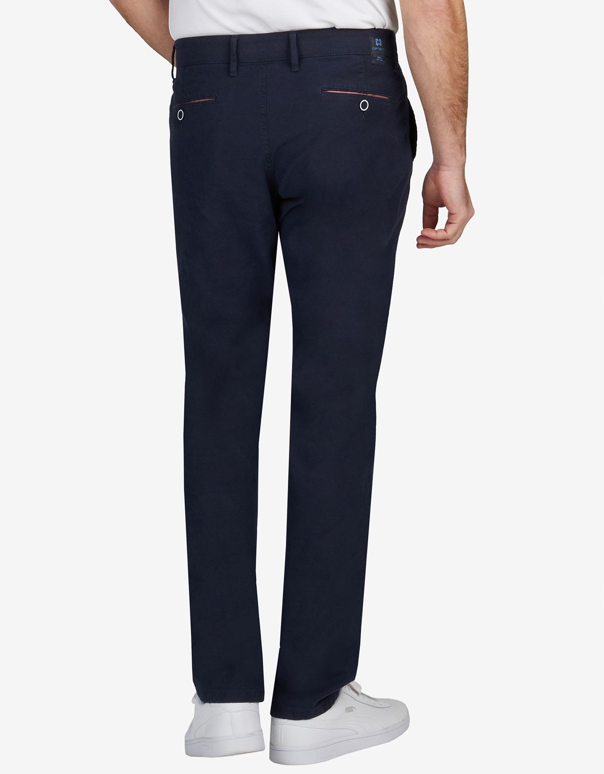 Брюки синие мужские Club Of Comfort из хлопка и льна | купить в интернет-магазине Olymp-Men