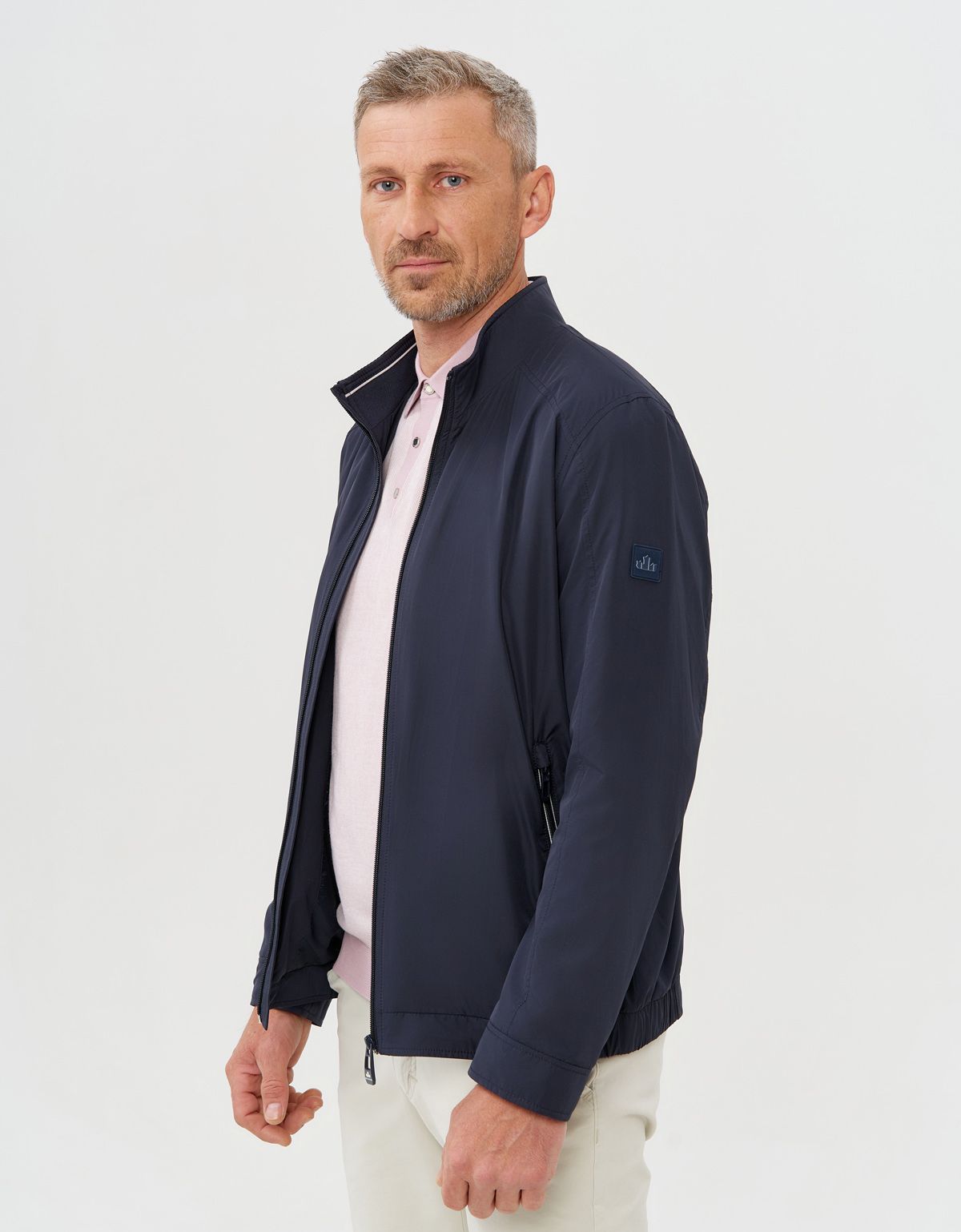 Куртка мужская синяя лёгкая New Canadian | купить в интернет-магазине Olymp-Men