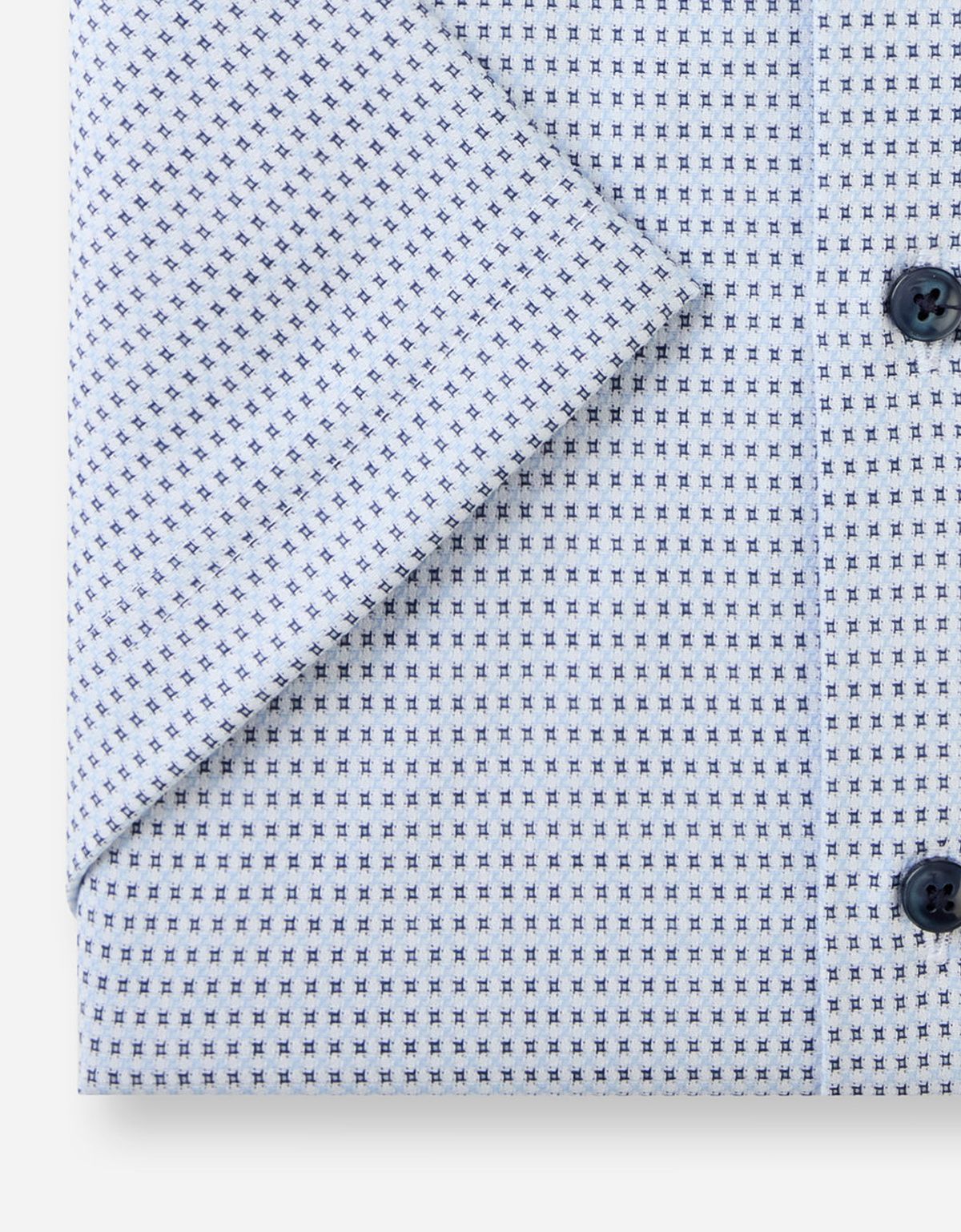 Рубашка мужская с коротким рукавом OLYMP Luxor 24/7, прямой крой