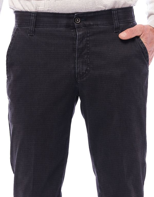 Брюки мужские теплые Club Of Comfort из хлопка в клетку | купить в интернет-магазине Olymp-Men