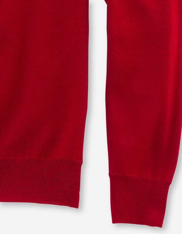 Джемпер шерстяной мужской OLYMP с круглым вырезом | интернет-магазин Olymp-Men