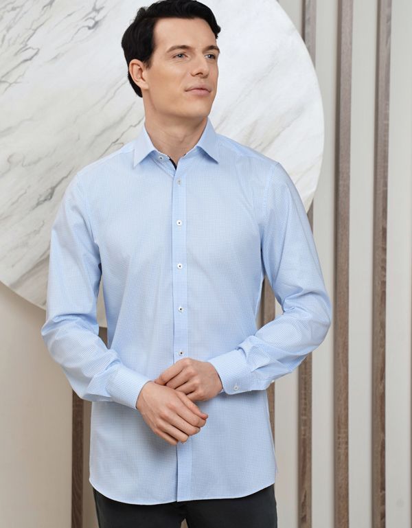 Рубашка классическая мужская OLYMP, body fit | купить в интернет-магазине Olymp-Men