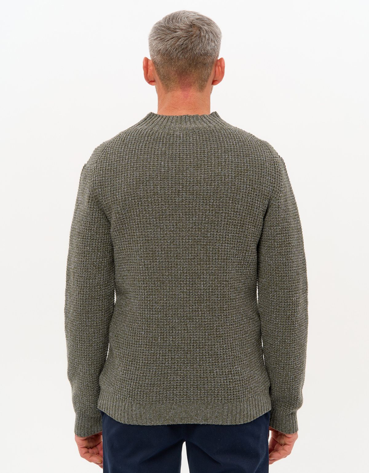 Свитер мужской Signature вязаный с кашемиром | купить в интернет-магазине Olymp-Men