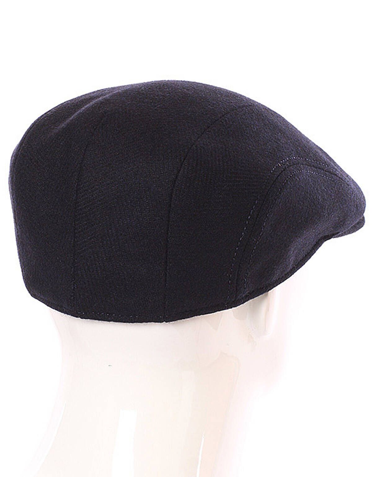 Кепка реглан синяя мужская Bersar утепленная | купить в интернет-магазине Olymp-Men