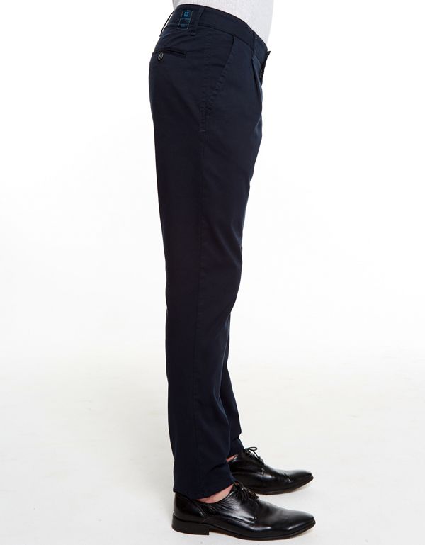 Брюки синие мужские Club Of Comfort зауженные | купить в интернет-магазине Olymp-Men