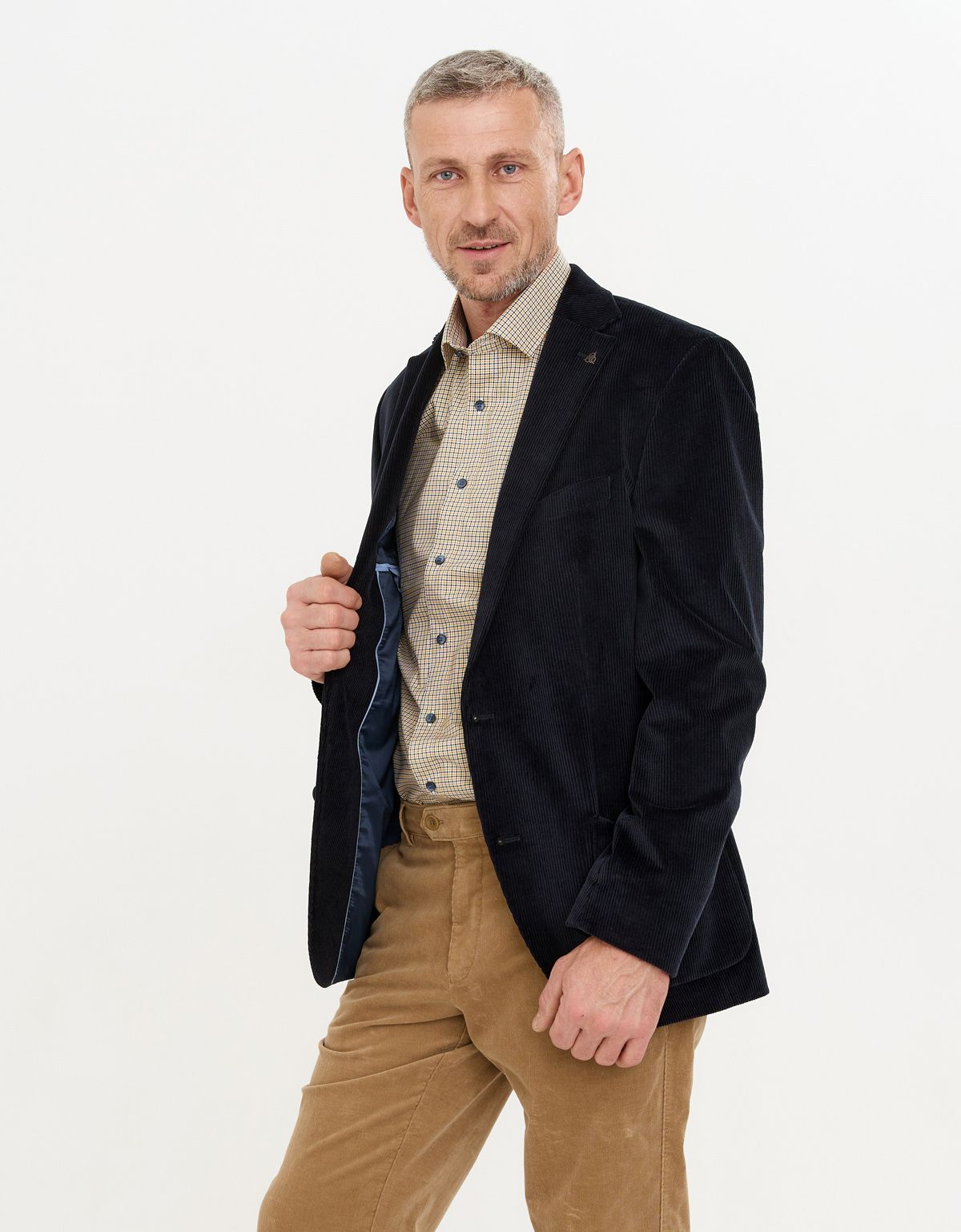 Пиджак мужской вельветовый с карманами Roy Robson | купить в интернет-магазине Olymp-Men