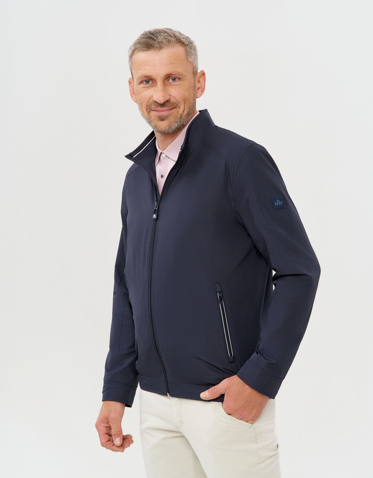 Куртка мужская синяя лёгкая New Canadian | купить в интернет-магазине Olymp-Men