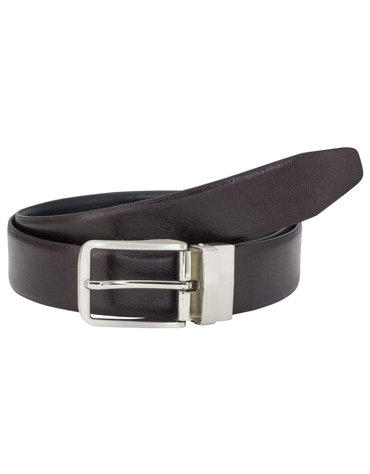 Ремень Lindenmann двухсторонний с реверсивной пряжкой мужские | купить в интернет-магазине Olymp-Men