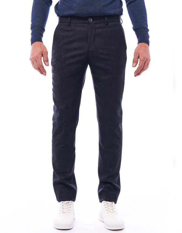 Брюки мужские шерстяные Gratude зауженные с резинкой на поясе | купить в интернет-магазине Olymp-Men