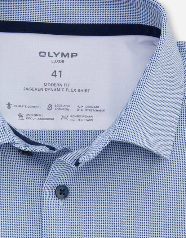 Рубашка мужская OLYMP Luxor 24/7, modern fit | купить в интернет-магазине Olymp-Men