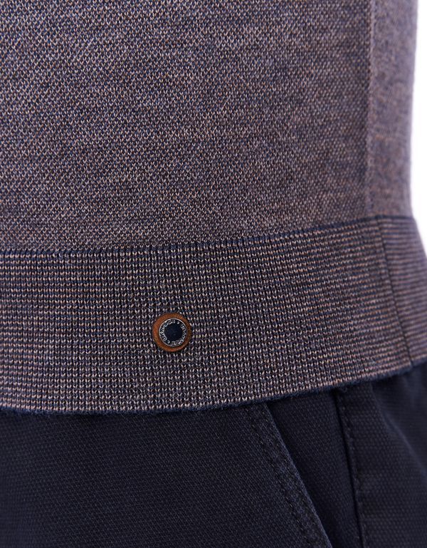 Поло мужское с длинным рукавом на пуговицах Gratude из шерсти | купить в интернет-магазине Olymp-Men