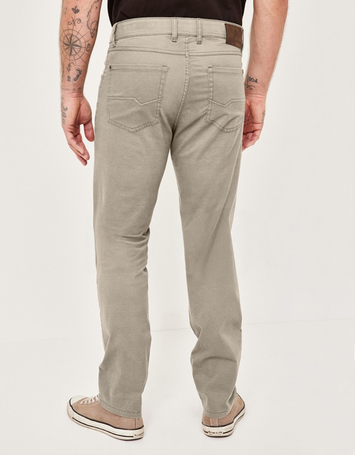 Джинсы бежевые летние мужские Redpoint | купить в интернет-магазине Olymp-Men