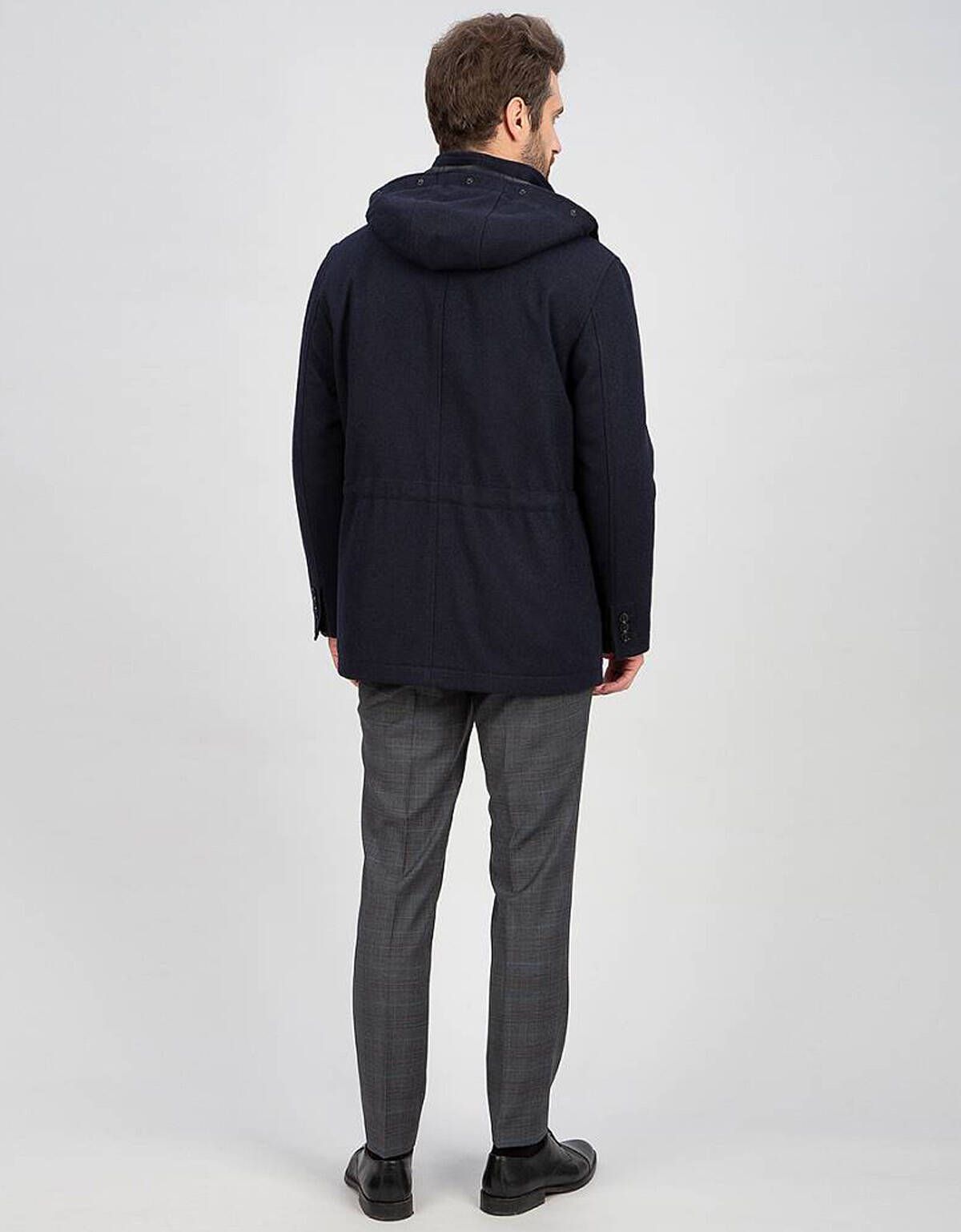 Пальто-парка утепленное с капюшоном, Classic fit | купить в интернет-магазине Olymp-Men