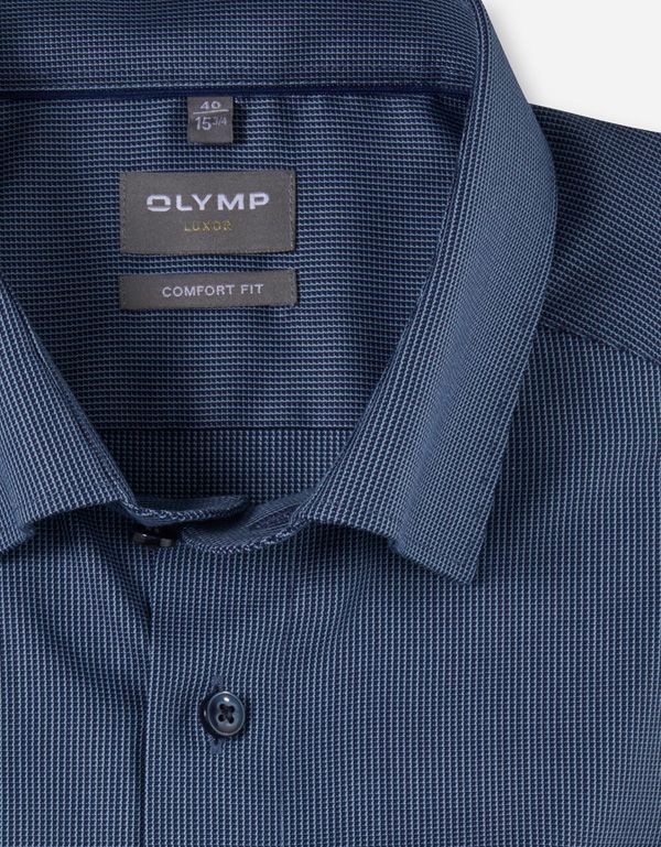 Рубашка мужская с коротким рукавом OLYMP Luxor, прямой крой
