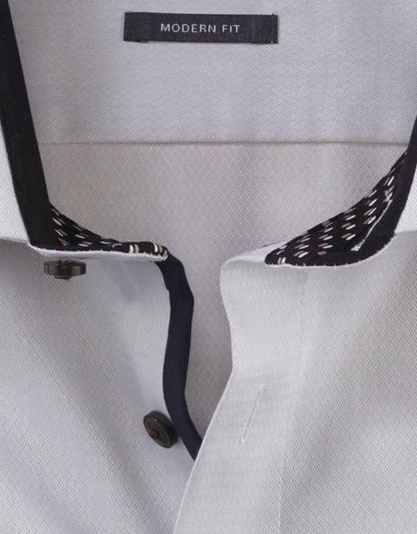 Рубашка мужская OLYMP Luxor, modern fit, фактурная ткань | купить в интернет-магазине Olymp-Men