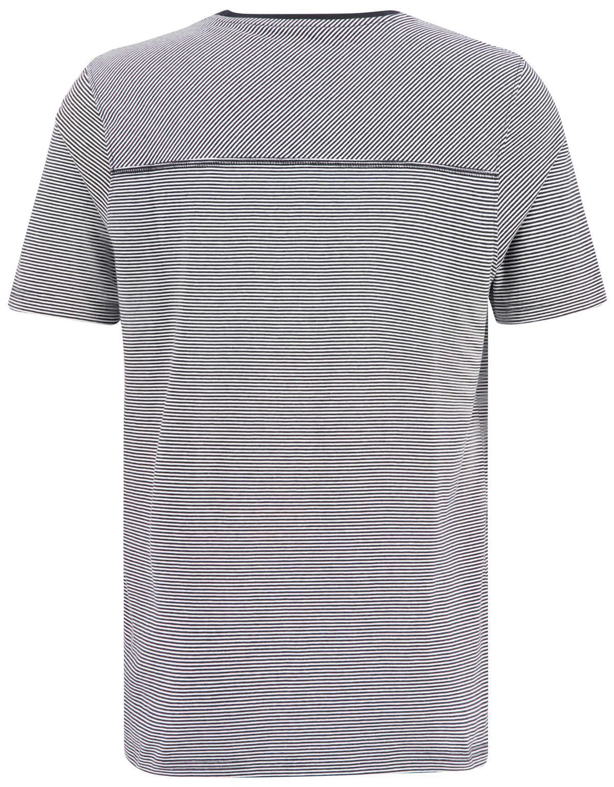 Футболка мужская в синюю полоску Fynch-Hatton | купить в интернет-магазине Olymp-Men