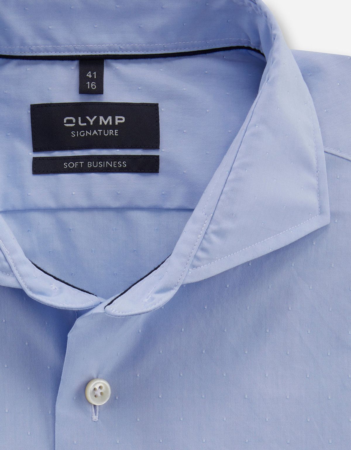 Рубашка мужская Olymp Signature из фактурной ткани