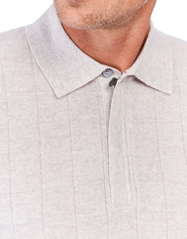 Поло мужское на молнии Gratude вязаное | купить в интернет-магазине Olymp-Men