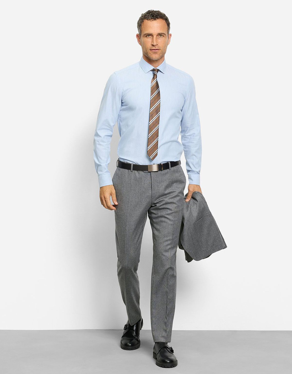 Рубашка мужская классическая OLYMP, body fit | купить в интернет-магазине Olymp-Men