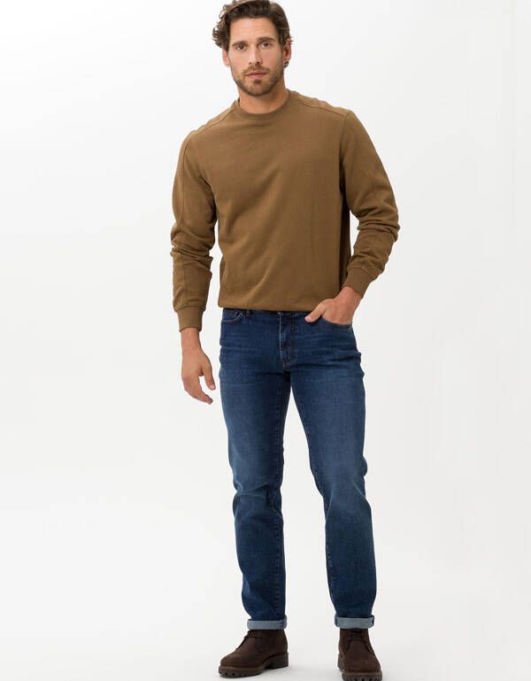 Джинсы синие мужские Brax зауженные | купить в интернет-магазине Olymp-Men