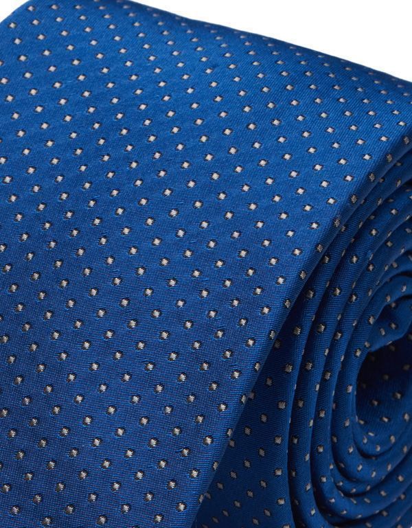 Галстук удлиненный Bernd Hennes c принтом горох, широкий, 8,5 см | купить в интернет-магазине Olymp-Men