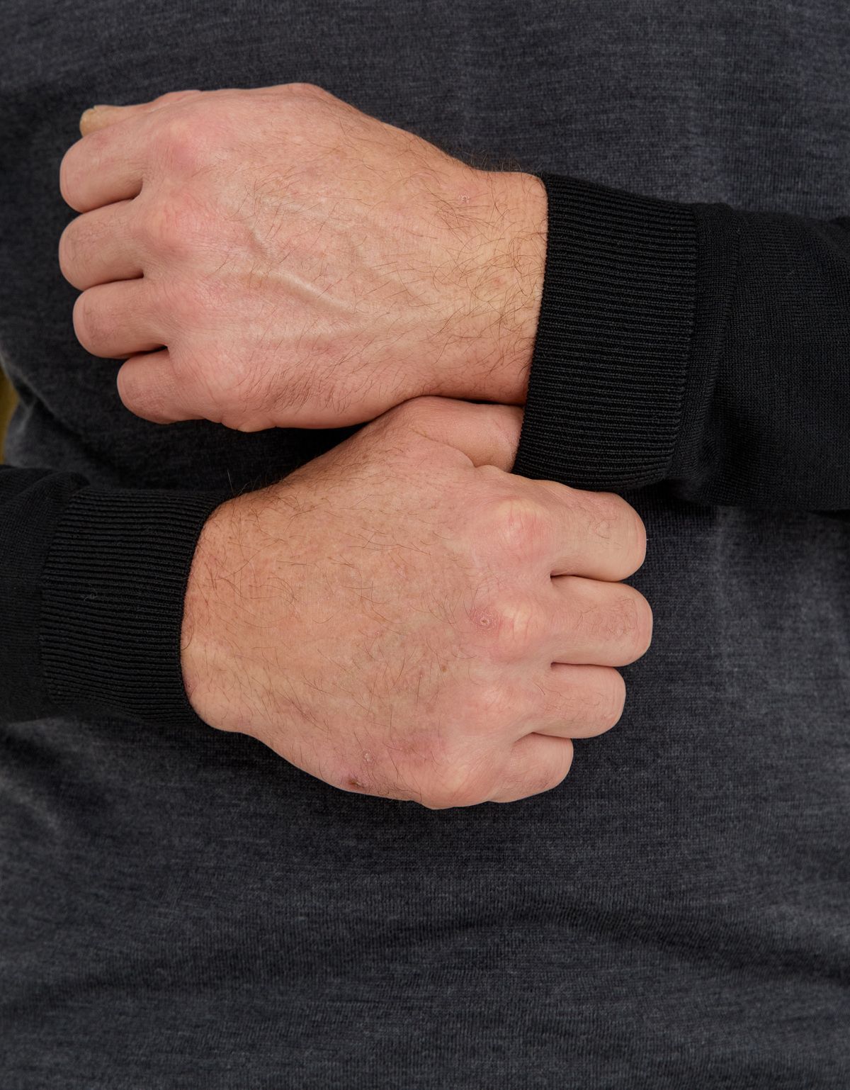 Джемпер чёрный мужской Gratude шерстяной | интернет-магазин Olymp-Men