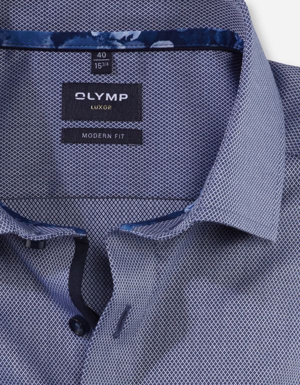 Рубашка мужская OLYMP Luxor, modern fit, фактурная
