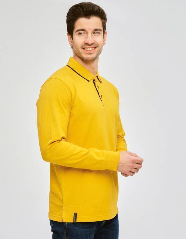 Поло с длинным рукавом GRANCHIO | купить в интернет-магазине Olymp-Men