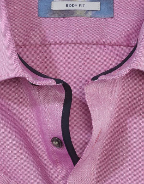 Рубашка OLYMP Level Five, body fit фактурная ткань