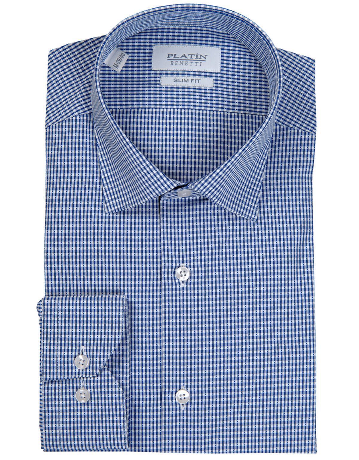 Сорочка мужская PLATIN Slim Fit, артикул 2412UF-PLT
