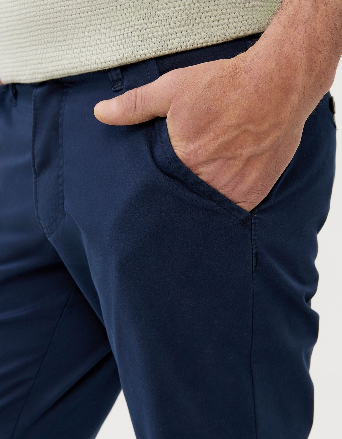 Брюки чинос синие мужские Club of Comfort | купить в интернет-магазине Olymp-Men