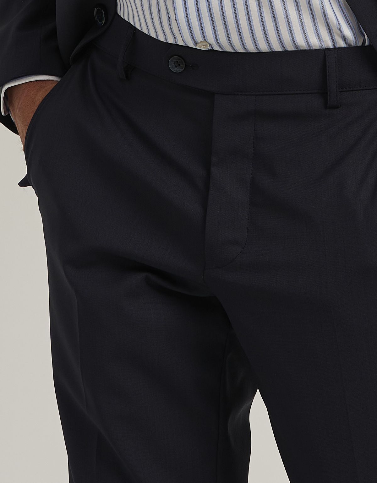 Брюки синие мужские Meyer, тонкая шерсть | купить в интернет-магазине Olymp-Men