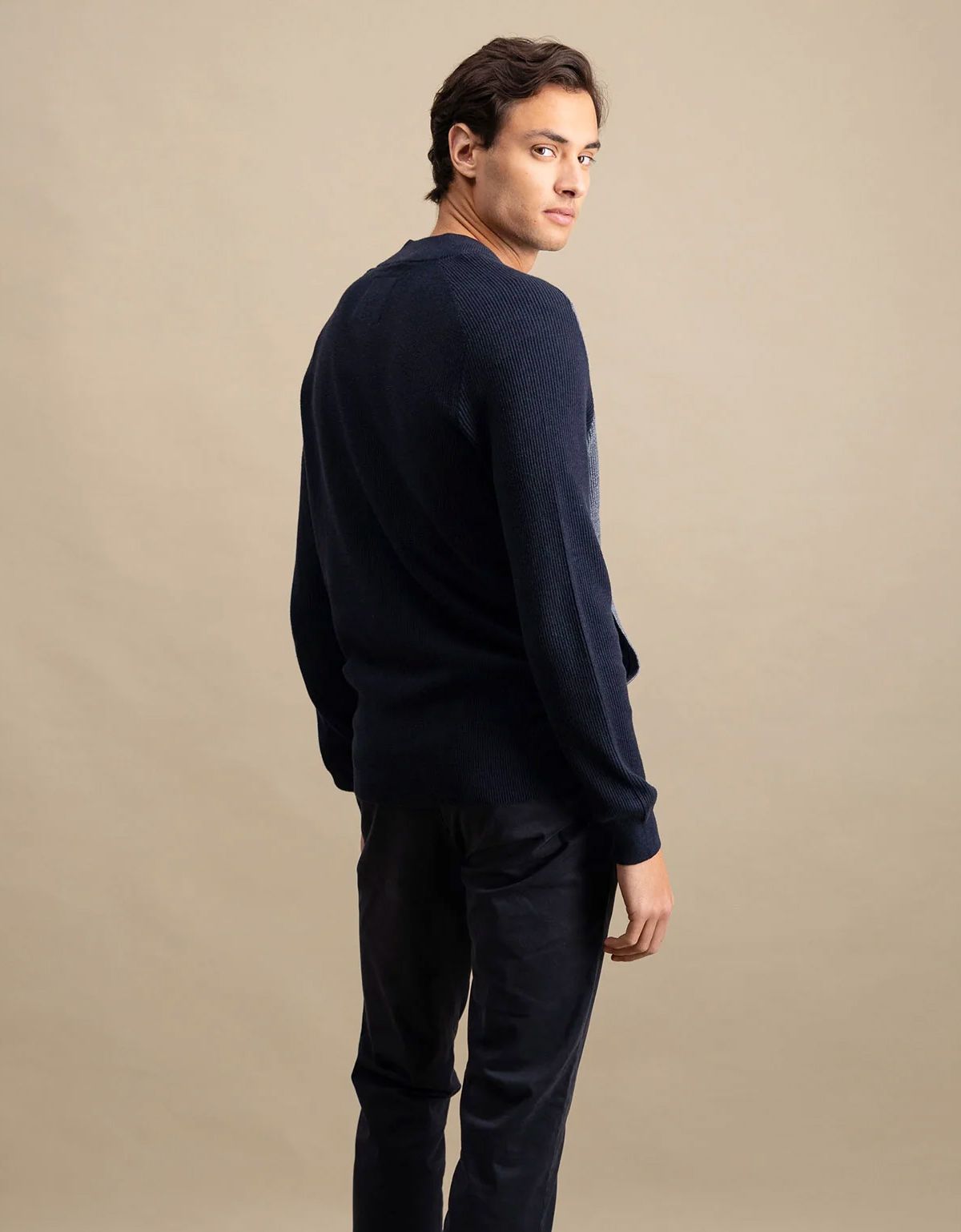 Кардиган двухцветный на молнии Fynch-Hatton | купить в интернет-магазине Olymp-Men